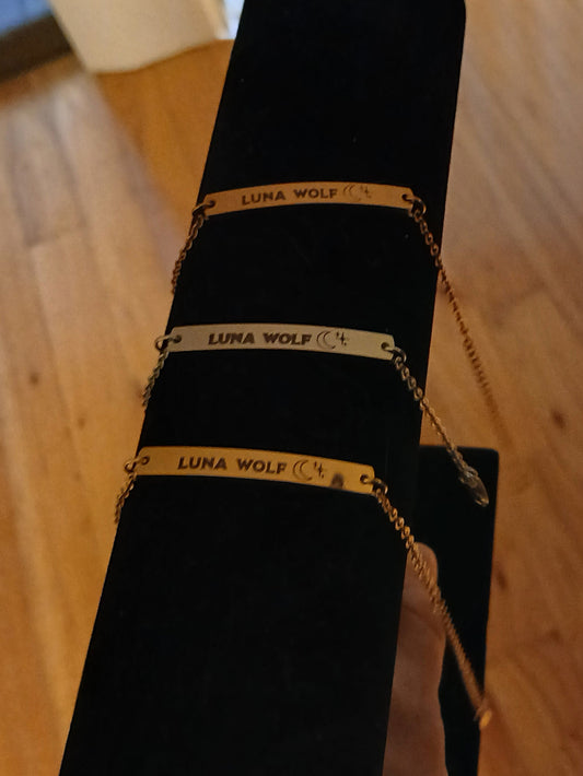 Luna Wolf Bracelet