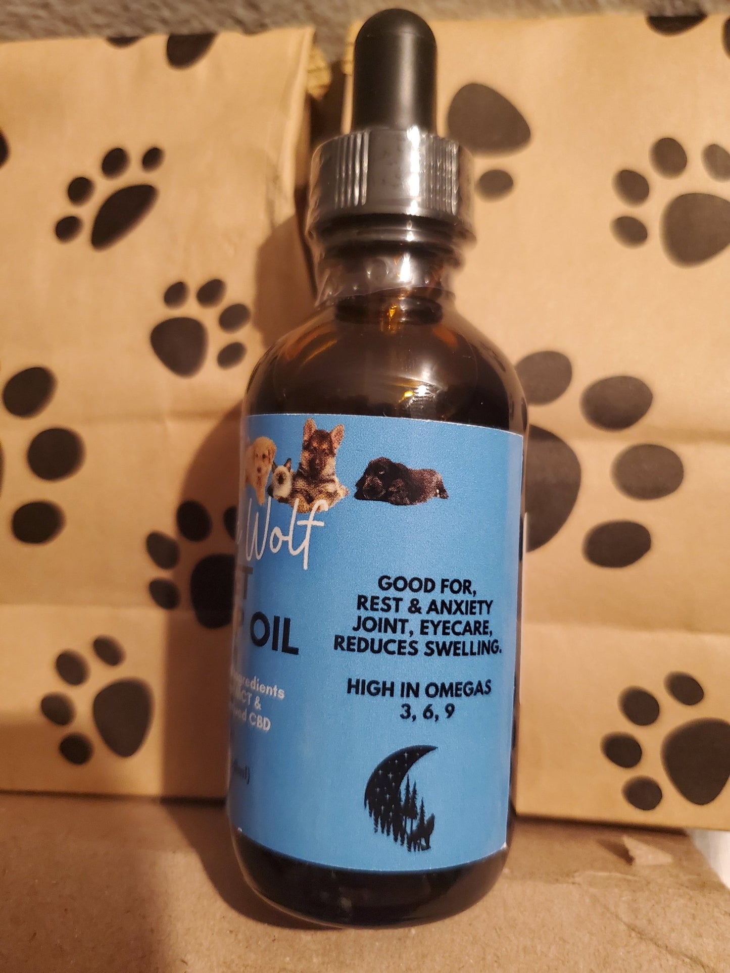 Pet Hemp Oil - Luna Wolf